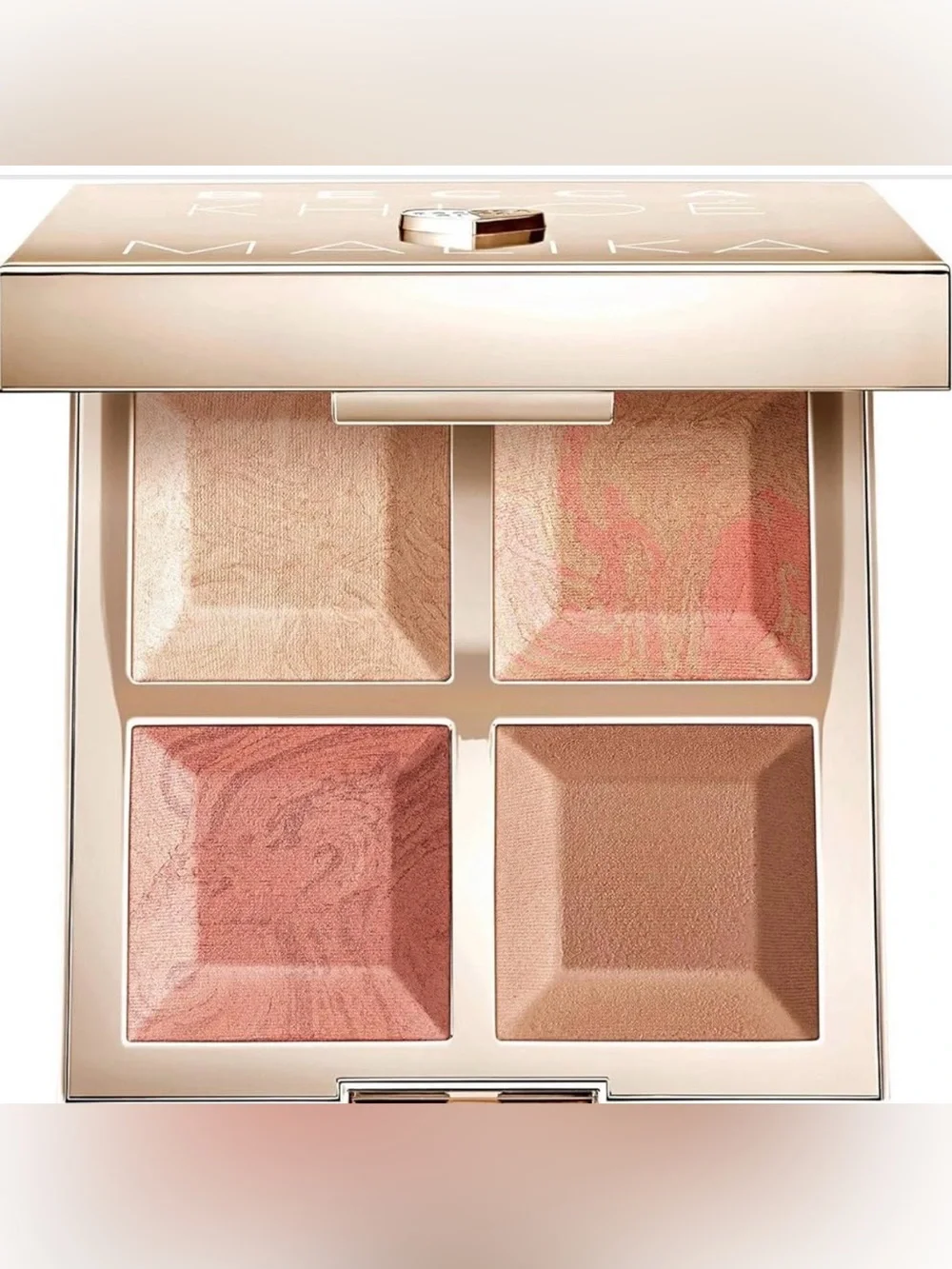 BECCA Khloe Malika BFFs Btonze Blush & Glow Palette NIB
